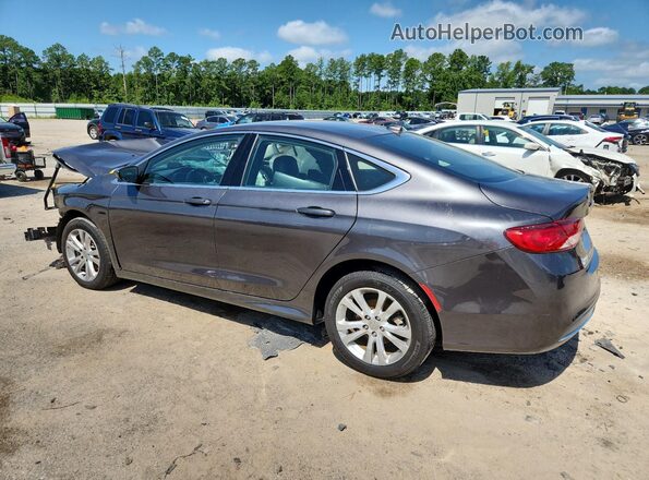 1C3CCCAB1HN508292 2017 CHRYSLER 200 Gray Rear left