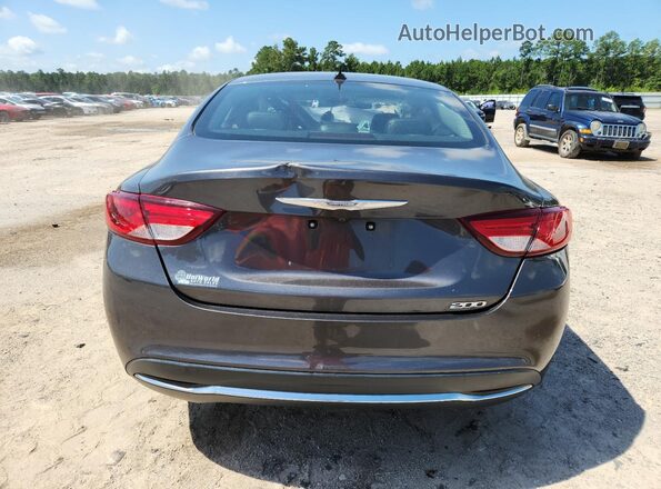 1C3CCCAB1HN508292 2017 CHRYSLER 200 Gray Rear view