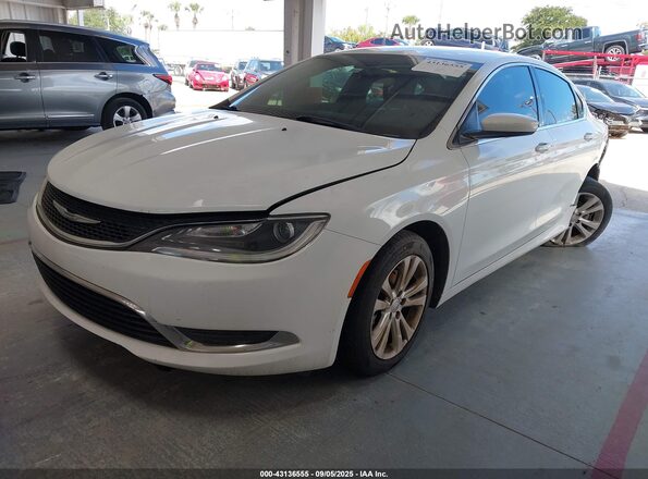 1C3CCCAB4HN511946 2017 CHRYSLER 200 White Front left