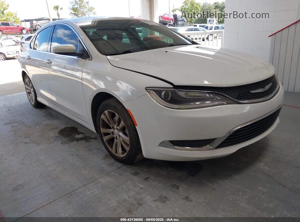 1C3CCCAB4HN511946 2017 CHRYSLER 200 White Front right