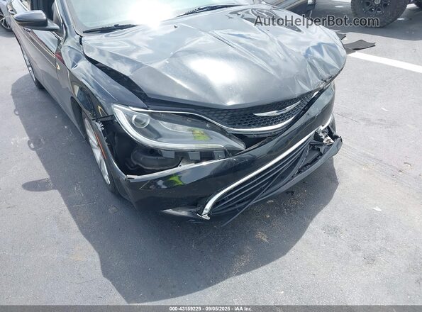 1C3CCCAB8HN506765 2017 CHRYSLER 200 Black Widok z przodu