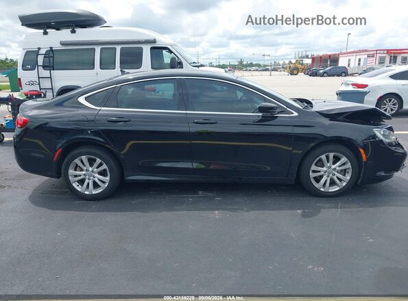 1C3CCCAB8HN506765 2017 CHRYSLER 200 Black Widok wnętrza z tyłu