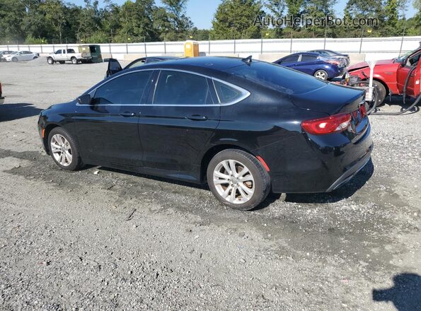 1C3CCCAG9HN510075 2017 CHRYSLER 200 Black Rear left