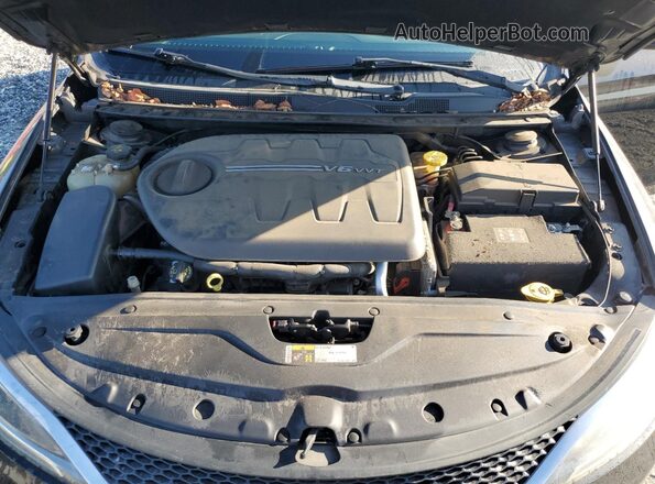 1C3CCCAG9HN510075 2017 CHRYSLER 200 Black Rear interior view