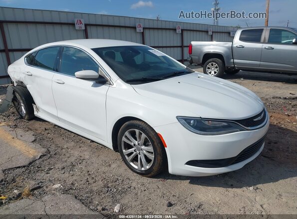 1C3CCCFB6HN508216 2017 CHRYSLER 200 Белый Передняя правая четверть