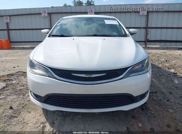 1C3CCCFB6HN508216 2017 CHRYSLER 200 Белый Вид щитка приборов
