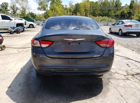 1C3CCCFB8HN502109 2017 CHRYSLER 200 Gray უკანა ხედი