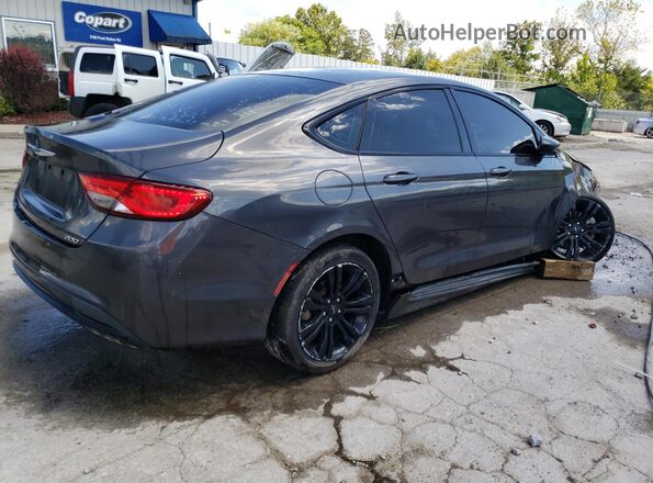 1C3CCCFB8HN502109 2017 CHRYSLER 200 Gray უკანა მარჯვენა