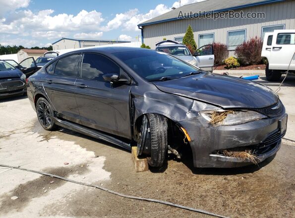 1C3CCCFB8HN502109 2017 CHRYSLER 200 Gray წინა მარჯვენა