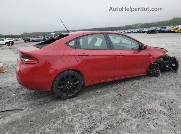 1C3CDFFAXGD822817 2016 DODGE DART Red Задня права чверть