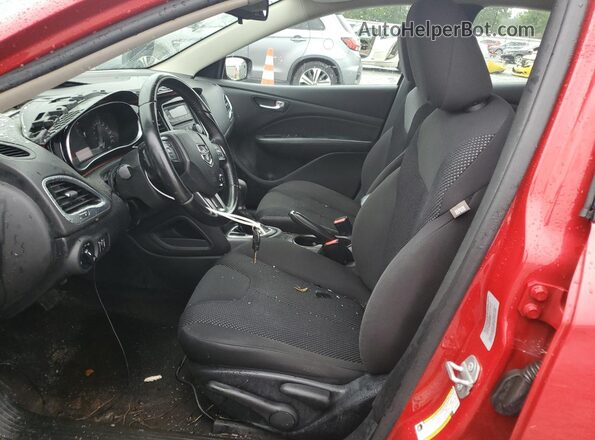 1C3CDFFAXGD822817 2016 DODGE DART Red Вид салону спереду