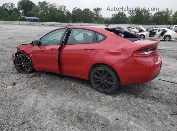 1C3CDFFAXGD822817 2016 DODGE DART Red Задня ліва чверть
