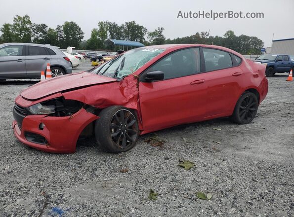 1C3CDFFAXGD822817 2016 DODGE DART Red Передня ліва чверть