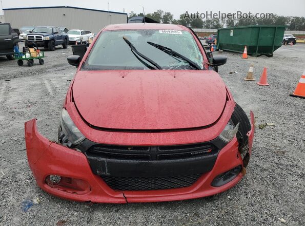 1C3CDFFAXGD822817 2016 DODGE DART Red Вид спереду
