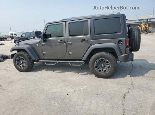 1C4BJWDG3JL907275 2018 JEEP WRANGLER Угольный Задняя левая четверть