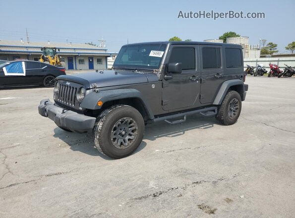 1C4BJWDG3JL907275 2018 JEEP WRANGLER Угольный Передняя левая четверть
