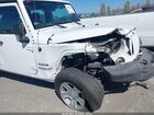 2016 Jeep Wrangler Unlimited Sport White vin: 1C4BJWDG5GL140442