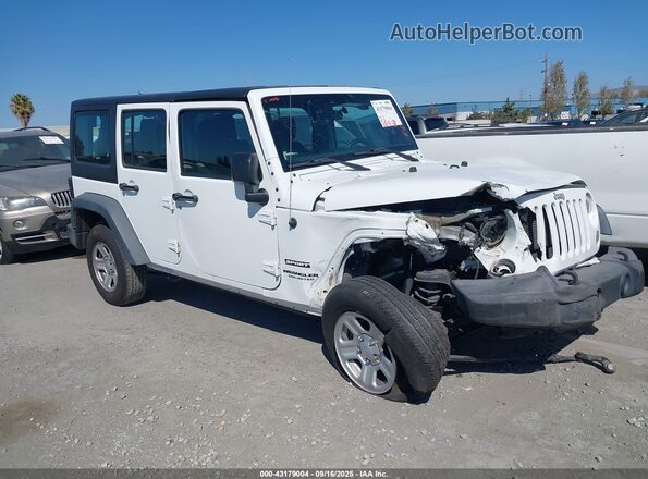 1C4BJWDG5GL140442 2016 JEEP WRANGLER UNLIMITED White Front right