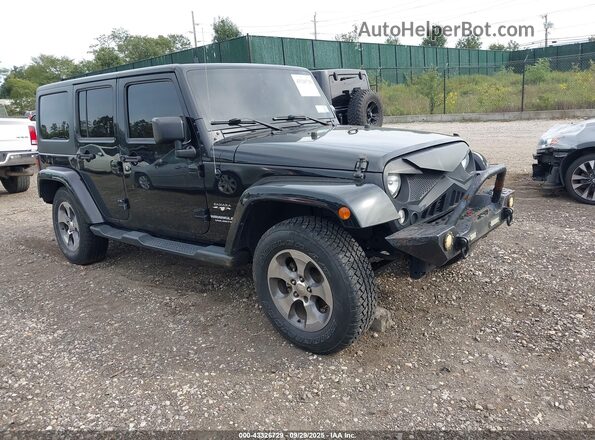 1C4BJWEG9GL136764 2016 JEEP WRANGLER UNLIMITED Black Przód prawy