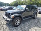 2020 Jeep Wrangler Unlimited Sport Black vin: 1C4HJXDG3LW242248