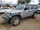 2021 Jeep Wrangler Unlimited Sport Gray vin: 1C4HJXDN5MW508028