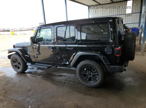 1C4HJXEG1PW614643 2023 JEEP WRANGLER Черный Задняя левая четверть