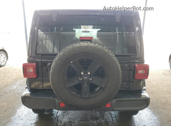 1C4HJXEG1PW614643 2023 JEEP WRANGLER Черный Вид сзади