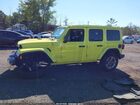 2023 Jeep Wrangler 4-door Sahara 4x4 Желтый vin: 1C4HJXEG8PW570737