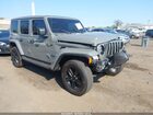 2020 Jeep Wrangler Unlimited Sahara Altitude 4x4 Gray vin: 1C4HJXEM0LW323308