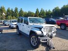 2020 Jeep Wrangler Unlimited Sahara White vin: 1C4HJXEN3LW221347