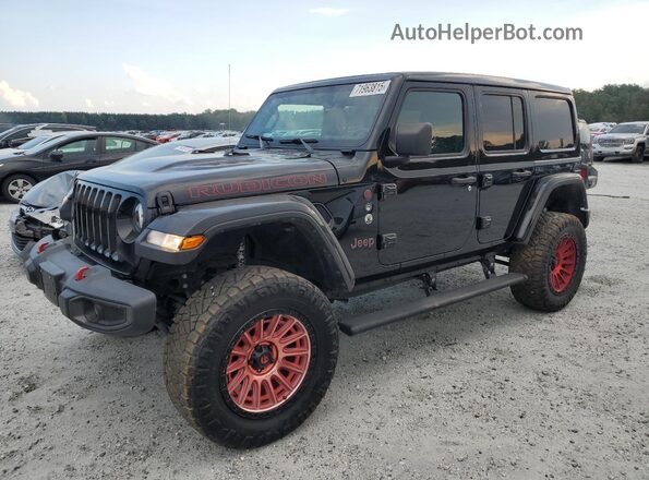 1C4HJXFN3PW618061 2023 JEEP WRANGLER Черный Передняя левая четверть