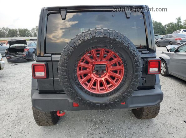 1C4HJXFN3PW618061 2023 JEEP WRANGLER Черный Вид сзади