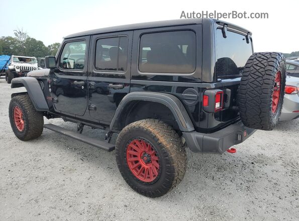 1C4HJXFN3PW618061 2023 JEEP WRANGLER Черный Задняя левая четверть