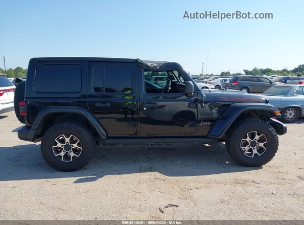 1C4HJXFN4MW524282 2021 JEEP WRANGLER UNLIMITED Черный Вид задней части салона
