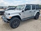 2023 Jeep Wrangler Sahara 4xe Silver vin: 1C4JJXP67PW608366