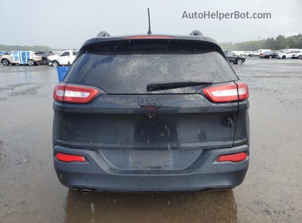 1C4PJLCB3JD545131 2018 JEEP CHEROKEE Black Вид ззаду