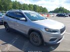 2020 Jeep Cherokee Latitude Fwd Silver vin: 1C4PJLCBXLD618921