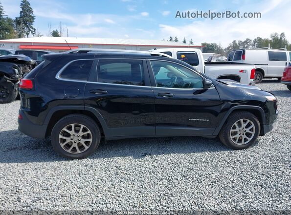 1C4PJLCX7JD510295 2018 JEEP CHEROKEE Black Vista interior de 360 grados