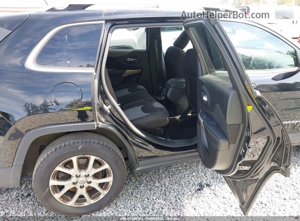 1C4PJLCX7JD510295 2018 JEEP CHEROKEE Black Vista de la etiqueta del VIN