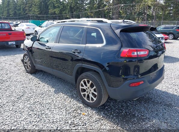 1C4PJLCX7JD510295 2018 JEEP CHEROKEE Black Trasero izquierdo