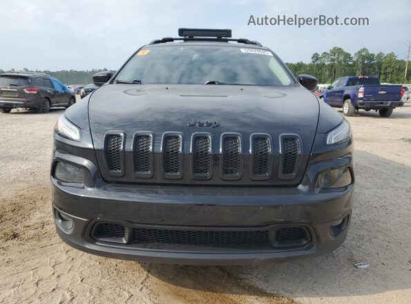 1C4PJLCX8JD528109 2018 JEEP CHEROKEE Черный Вид спереди