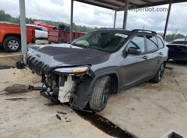 1C4PJLDB6JD621049 2018 JEEP CHEROKEE Gray Przód lewy