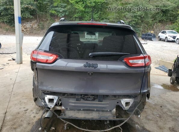 1C4PJLDB6JD621049 2018 JEEP CHEROKEE Gray Widok z tyłu