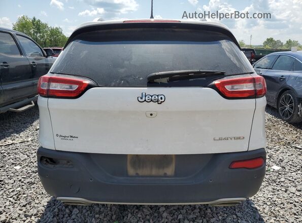 1C4PJLDX6JD585049 2018 JEEP CHEROKEE White Vista trasera