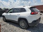 2018 Jeep Cherokee Limited White vin: 1C4PJLDX6JD585049