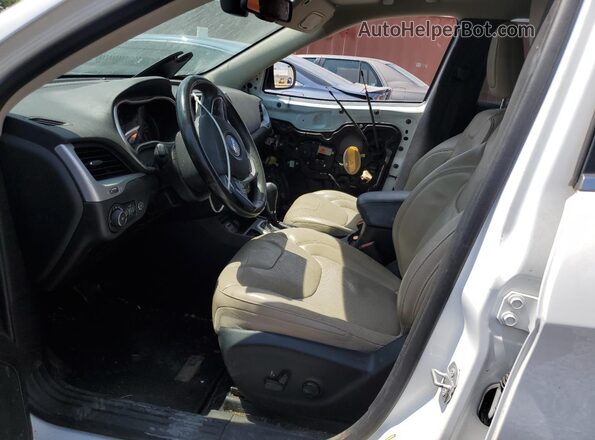 1C4PJLDX6JD585049 2018 JEEP CHEROKEE White Vista interior delantera