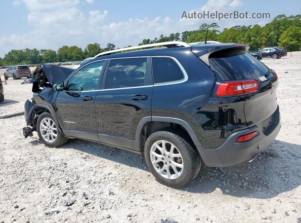 1C4PJLLB4JD584830 2018 JEEP CHEROKEE Черный Задняя левая четверть