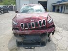 2018 Jeep Cherokee Latitude Plus Maroon vin: 1C4PJLLBXJD616194