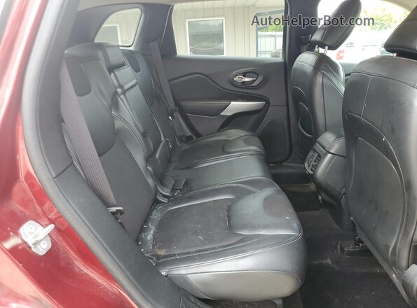 1C4PJLLBXJD616194 2018 JEEP CHEROKEE Maroon Սալոնի հետևի տեսք