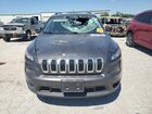 2018 Jeep Cherokee Latitude Plus Gray vin: 1C4PJLLX4JD531766